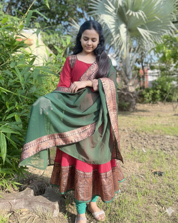 Luxury Kids Ethnic Anarkali
