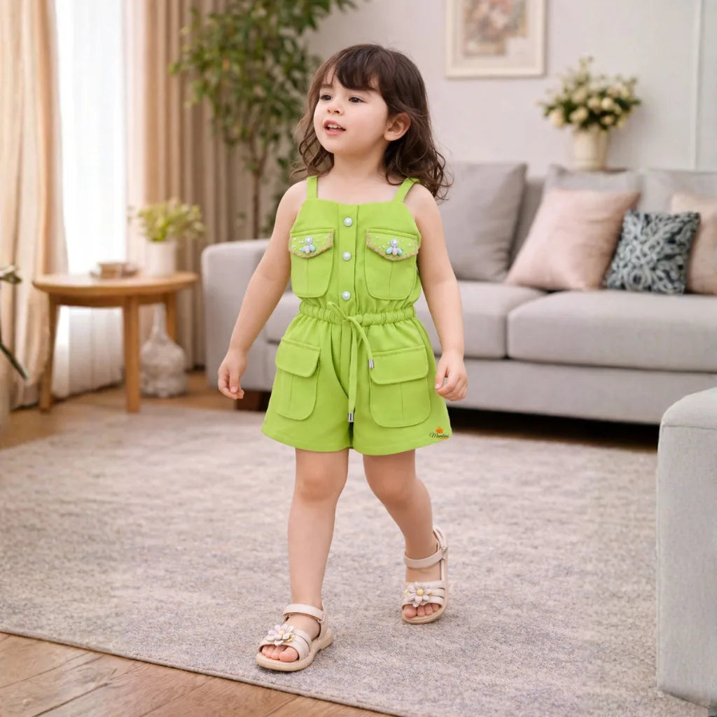 Lime Breeze Playsuit