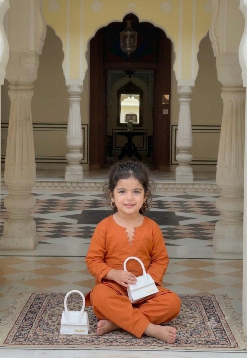 Girls Comfortable Salwar Kurta Co-Ord Set