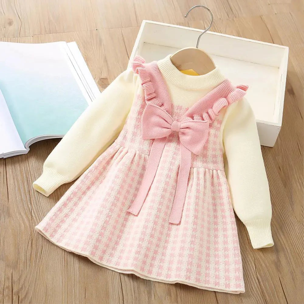 Baby Girls Winter Woolen Dress